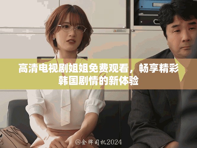 高清电视剧姐姐免费观看，畅享精彩韩国剧情的新体验
