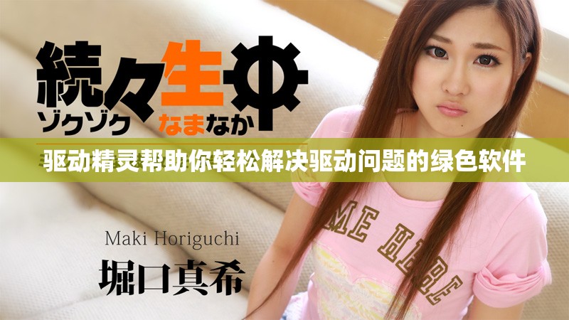 驱动精灵帮助你轻松解决驱动问题的绿色软件