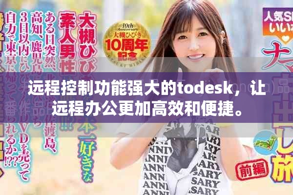 远程控制功能强大的todesk，让远程办公更加高效和便捷。