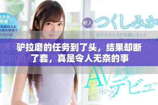 驴拉磨的任务到了头，结果却断了套，真是令人无奈的事