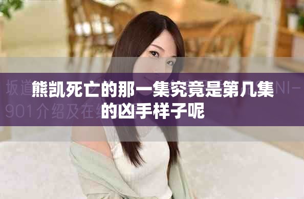 熊凯死亡的那一集究竟是第几集的凶手样子呢