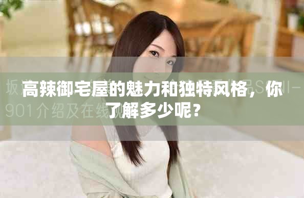 高辣御宅屋的魅力和独特风格，你了解多少呢？