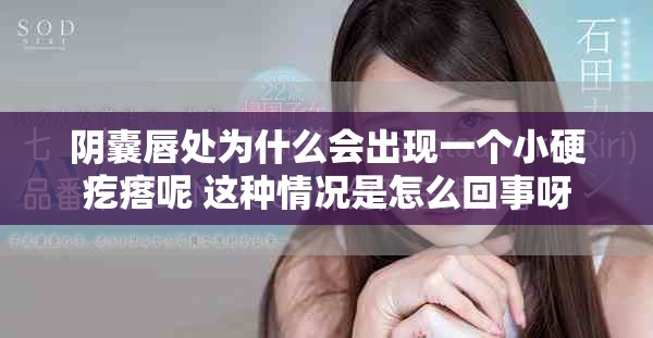 阴囊唇处为什么会出现一个小硬疙瘩呢 这种情况是怎么回事呀