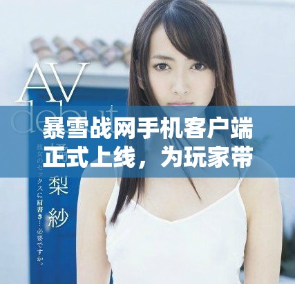 暴雪战网手机客户端正式上线，为玩家带来全新体验和便利功能