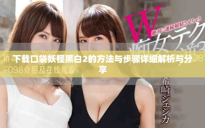 下载口袋妖怪黑白2的方法与步骤详细解析与分享