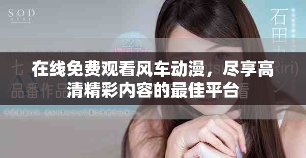 在线免费观看风车动漫，尽享高清精彩内容的最佳平台