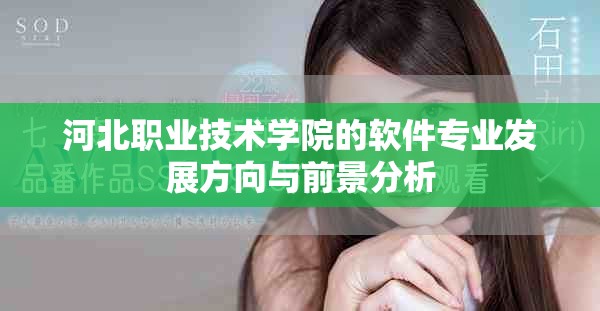 河北职业技术学院的软件专业发展方向与前景分析
