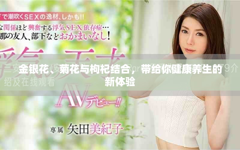 金银花、菊花与枸杞结合，带给你健康养生的新体验