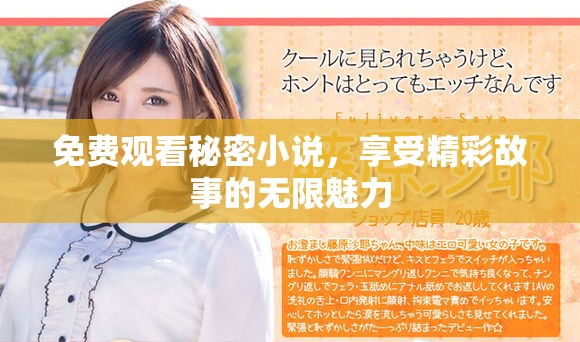 免费观看秘密小说，享受精彩故事的无限魅力