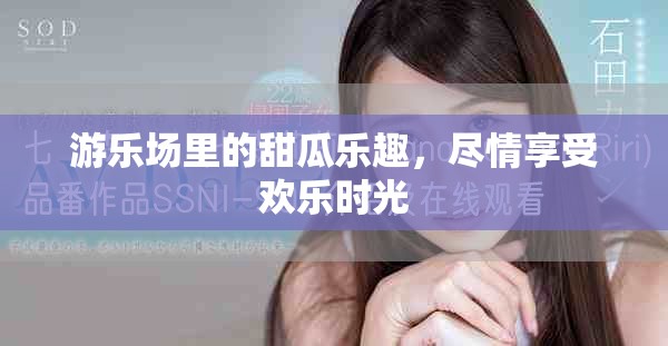 游乐场里的甜瓜乐趣，尽情享受欢乐时光