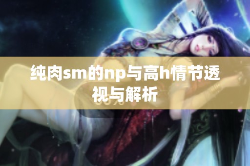 纯肉sm的np与高h情节透视与解析