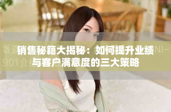 销售秘籍大揭秘：如何提升业绩与客户满意度的三大策略