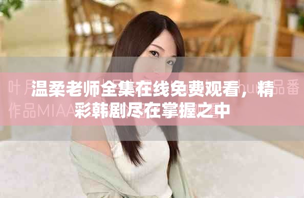 温柔老师全集在线免费观看，精彩韩剧尽在掌握之中