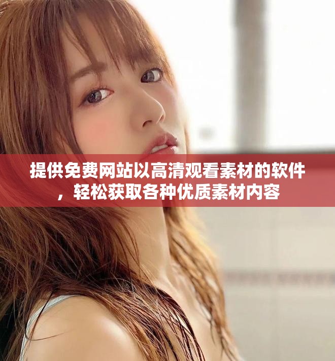 提供免费网站以高清观看素材的软件，轻松获取各种优质素材内容