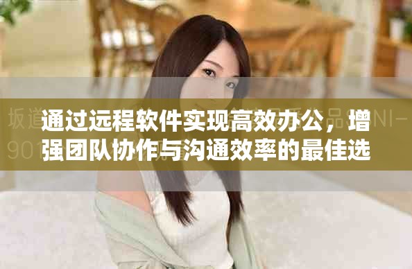 通过远程软件实现高效办公，增强团队协作与沟通效率的最佳选择