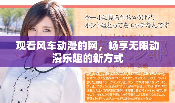 观看风车动漫的网，畅享无限动漫乐趣的新方式