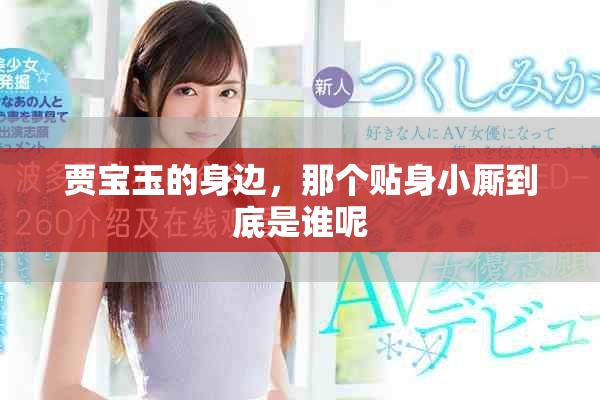 贾宝玉的身边，那个贴身小厮到底是谁呢