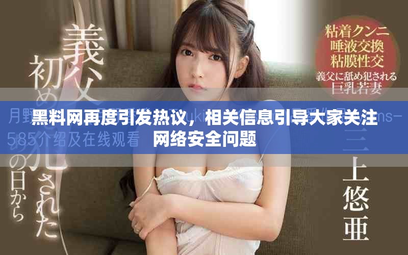 黑料网再度引发热议，相关信息引导大家关注网络安全问题