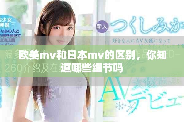 欧美mv和日本mv的区别，你知道哪些细节吗