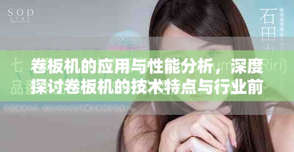 卷板机的应用与性能分析，深度探讨卷板机的技术特点与行业前景