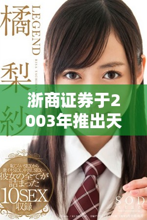 浙商证券于2003年推出天网，旨在提升金融服务的科技水平