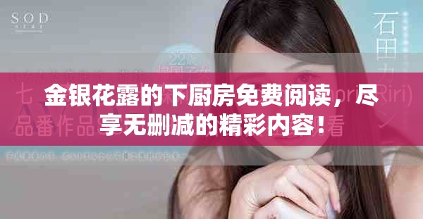 金银花露的下厨房免费阅读，尽享无删减的精彩内容！