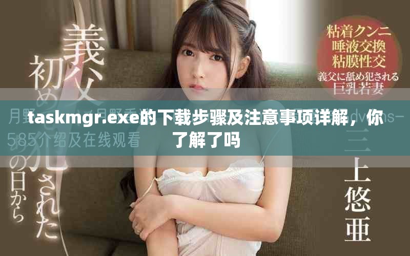 taskmgr.exe的下载步骤及注意事项详解，你了解了吗