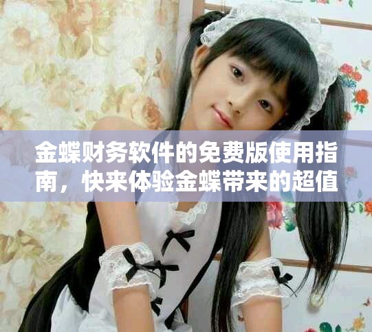 金蝶财务软件的免费版使用指南，快来体验金蝶带来的超值服务