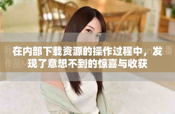在内部下载资源的操作过程中，发现了意想不到的惊喜与收获