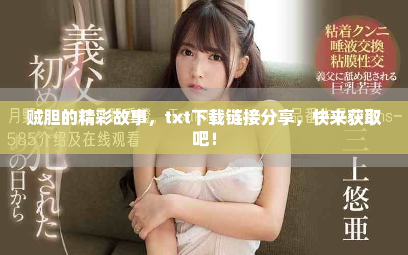 贼胆的精彩故事，txt下载链接分享，快来获取吧！