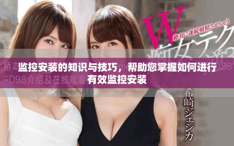 监控安装的知识与技巧，帮助您掌握如何进行有效监控安装