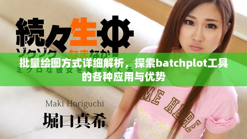 批量绘图方式详细解析，探索batchplot工具的各种应用与优势